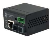 LevelOne IEC-4002 - Medienkonverter - 100Mb LAN10Base-T - 100Base-FX - 100Base-TX - RJ-45 / ST multi-mode - bis zu 2 km