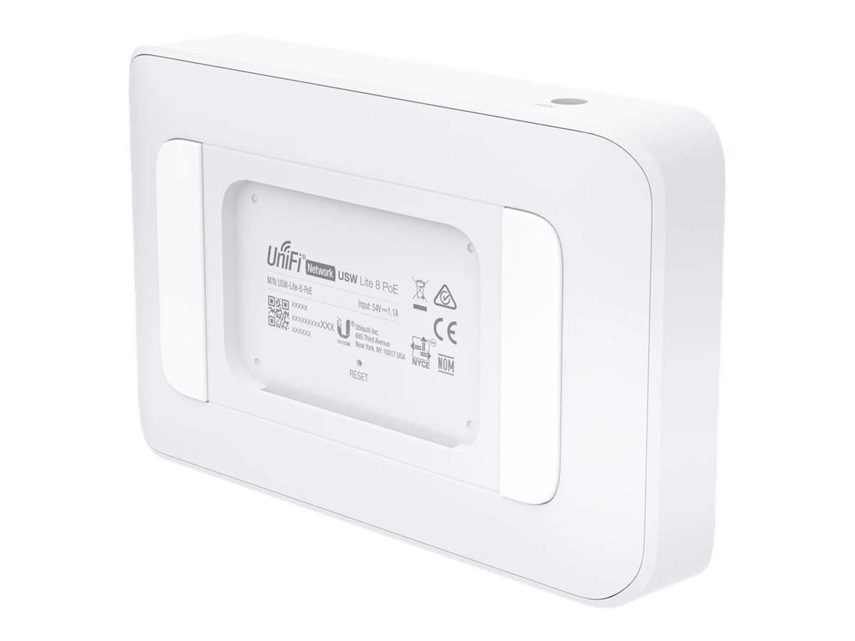 Ubiquiti UniFi Switch Lite 8 PoE, Managed, L2, Gigabit Ethernet (10/100/1000), Power over Ethernet (PoE), Wandmontage8-Port - HTTPS - Power over Ethernet - RJ-45 - Managed - Aut. Erkennung - Linux - M