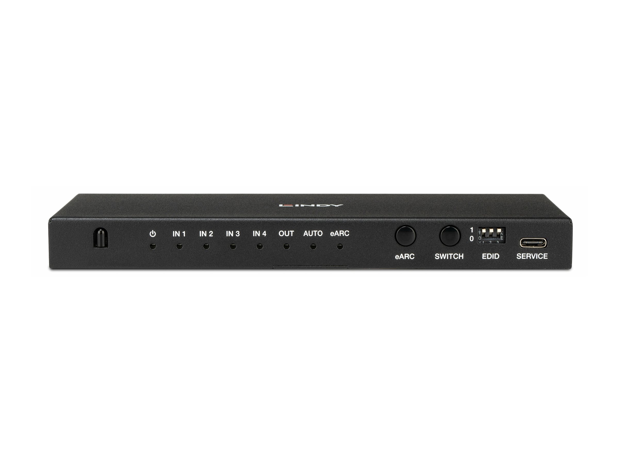 Lindy Video/Audio-Schalter - 8K60, mit eARC4 x HDMI - Desktop