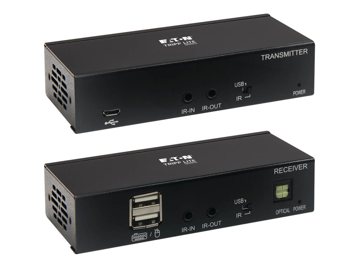 Tripp Eaton Tripp Lite Series USB C to HDMI over Cat6Extender Kit with KVM Support - 4K 60Hz - 4:4:4 - Transmitter/Receiver - USB - PoC - HDCP 2.2 - up to 230 ft. - TAA; - Erweiterung für Video/Audio
