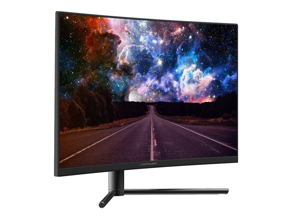 LC-Power LC-M27-FHD-240-C - LED-Monitor - gebogen - 68.6 cm (27")1920 x 1080 Full HD (1080p) @ 240 Hz - VA - 300 cd/m² - 3000:1 - 1 ms - 3xHDMI - DisplayPort - Schwarz