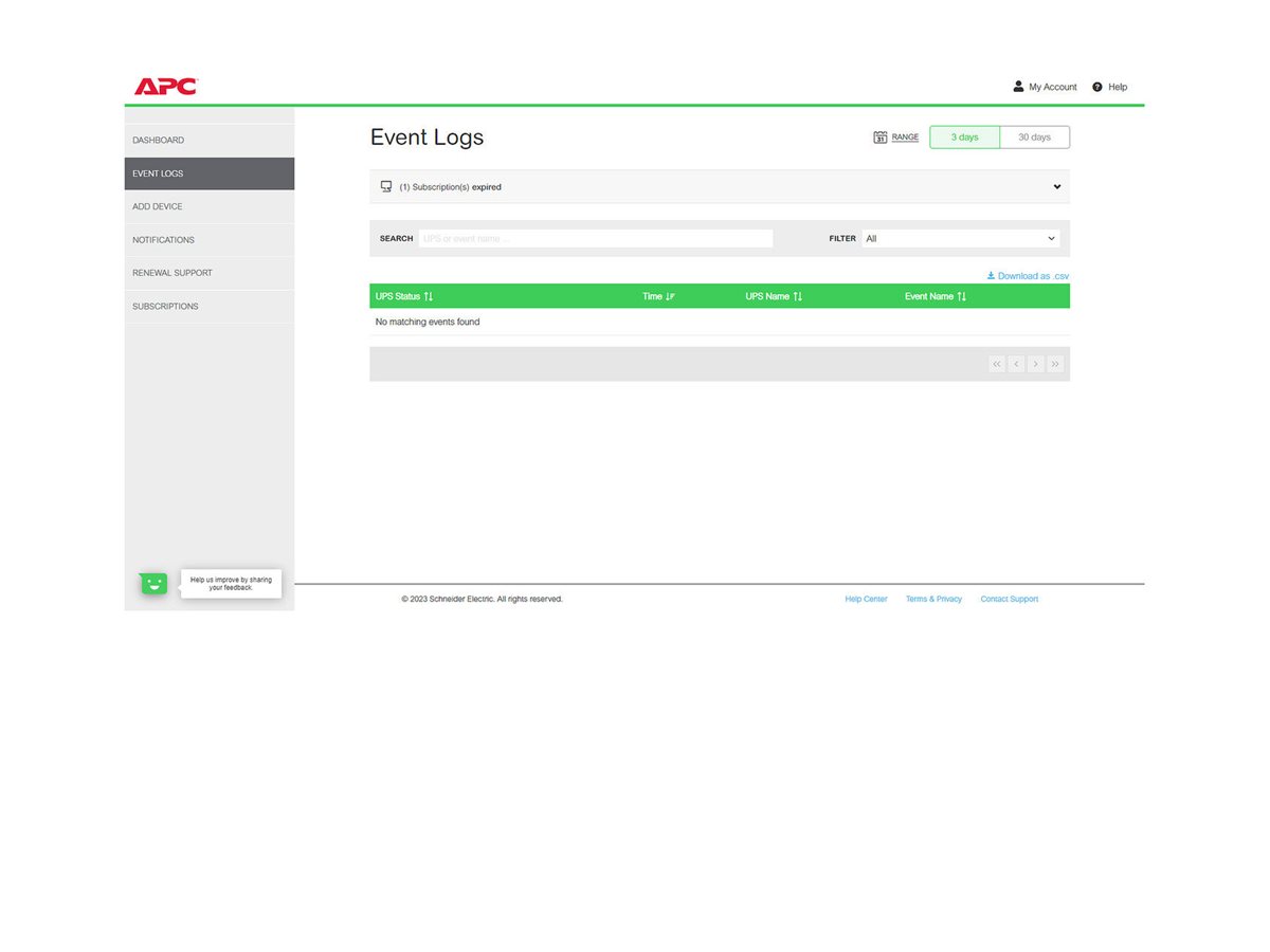 APC SmartConnect Standard Plan - Abonnement-Lizenz (3 Jahre)für P/N: SMT1500CNC - SMT750RM2UCNC - SMTL2K2RM2UCLNC - SRTL2K2RM1UWC - SRTL3KRM1UIC - SRTL3KRM1UWC