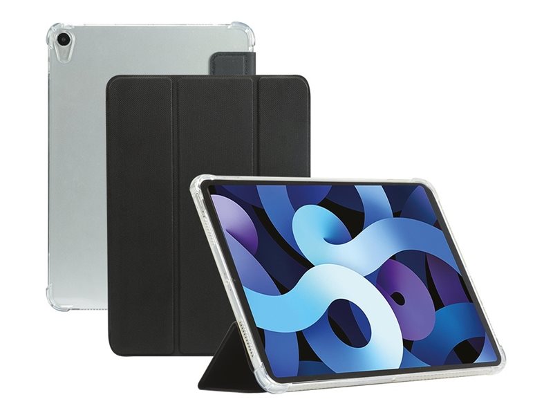 Mobilis EDGE - Flip-Hülle für Tablet - mit Folie und verstärkten Kanten - Schwarz - für Apple 11-inch iPad Pro (M4)Zubehör PDA