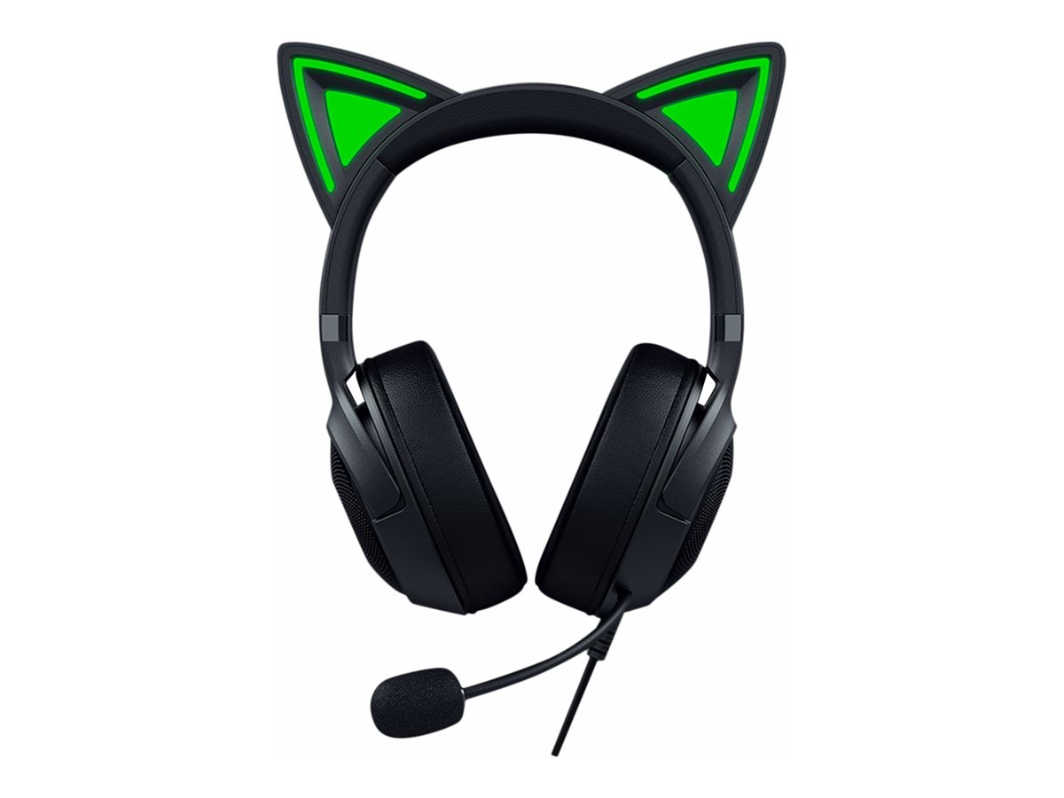 Razer Kraken Kitty V2 - Headset - ohrumschließendkabelgebunden - USB-A - Geräuschisolierung - Schwarz