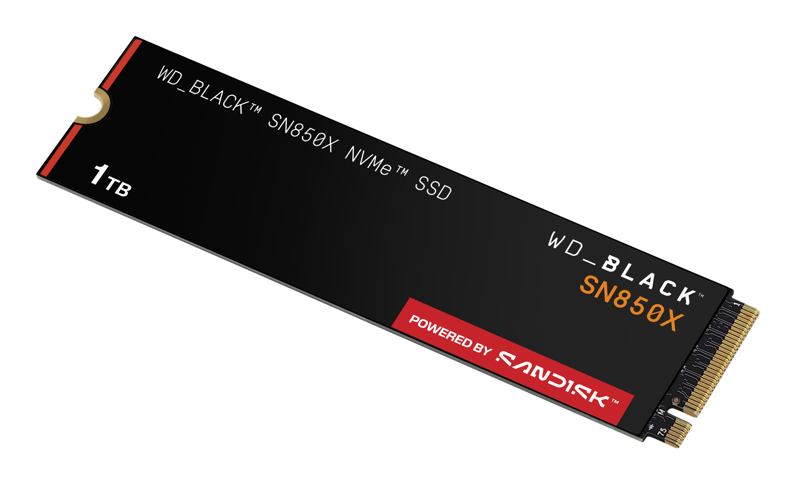 WD_BLACK SN850X WDS100T2X0E - SSD - verschlüsselt - 1 TB - intern - M.2 2280 - PCIe 4.0 x4 (NVMe)TCG Opal Encryption 2.01 - für Sony PlayStation 5