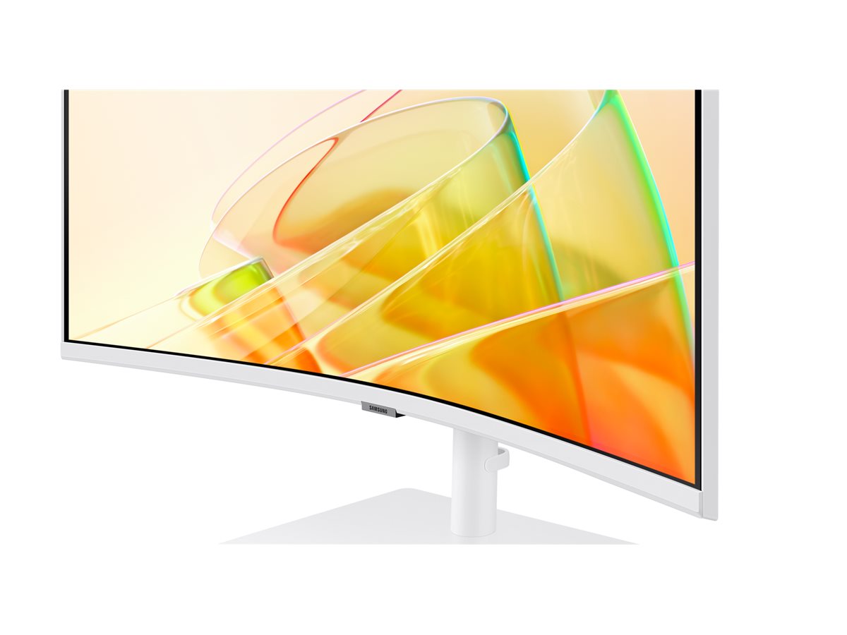 Samsung ViewFinity S6 S34C650TAU - S65TC Series - LED-Monitor - gebogen - 86.4 cm (34")3440 x 1440 UWQHD @ 100 Hz - VA - 350 cd/m² - 3000:1 - HDR10 - 5 ms - 2x Thunderbolt 4 - HDMI - DisplayPort - Lau