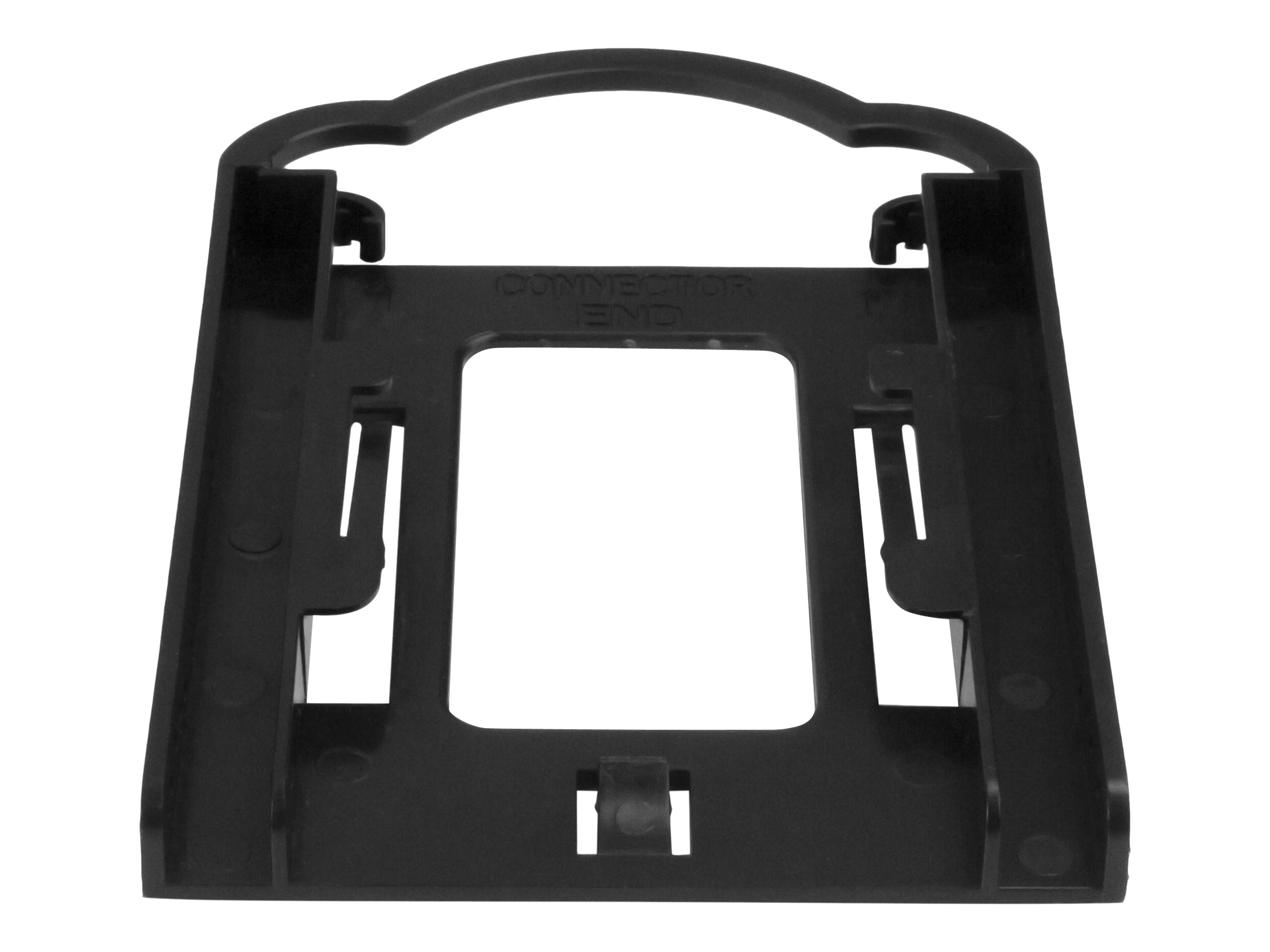 StarTech.com Montageschiene für 3,5" Laufwerksschacht (5er Pack, 2,5" SSD/HDD, werkzeuglose Installation)Laufwerksschachtadapter - 3,5" auf 2,5" (8.9 cm to 6.4 cm) - Schwarz (Packung mit 5)