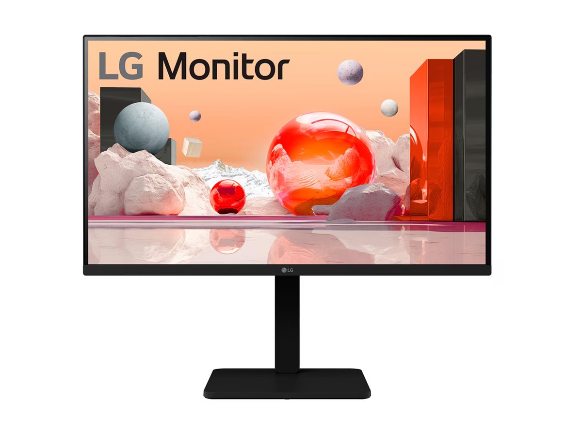 LG 27BA550-B - LED-Monitor - 68.6 cm (27") - 1920 x 1080 Full HD (1080p)@ 100 Hz - IPS - 250 cd/m² - 1300:1 - 5 ms - HDMI - VGA - DisplayPort - Lautsprecher - Schwarz