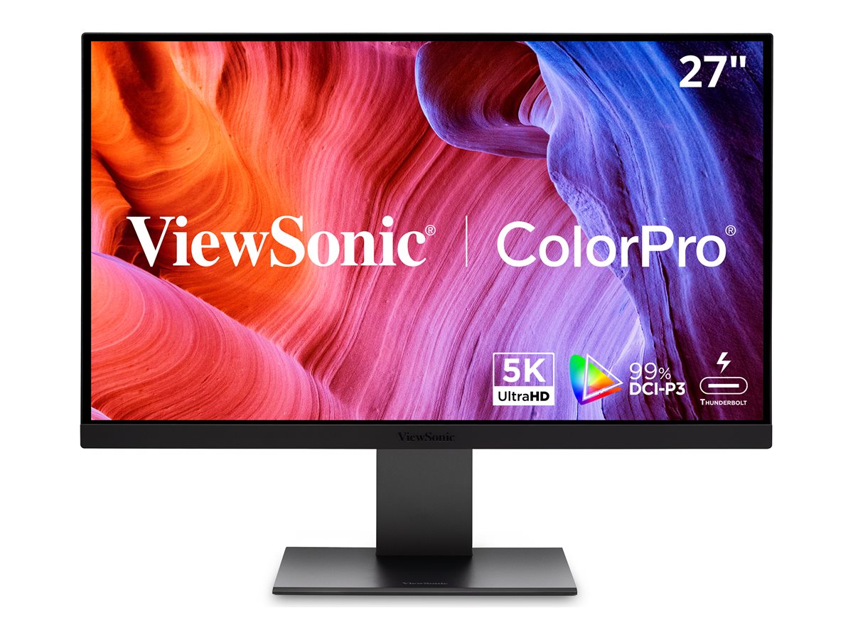 ViewSonic ColorPro VP2788-5K - LED-Monitor - 68.6 cm (27")5120 x 2880 5K @ 60 Hz - IPS - 500 cd/m² - 2000:1 - 14 ms - 2xHDMI - DisplayPort - USB-C - Lautsprecher