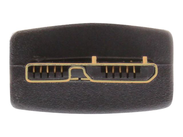 InLine USB 3.2 Gen.1 Kabel - A an Micro B - schwarz - 0,5mUSB 3.0 - 50 cm - Schwarz