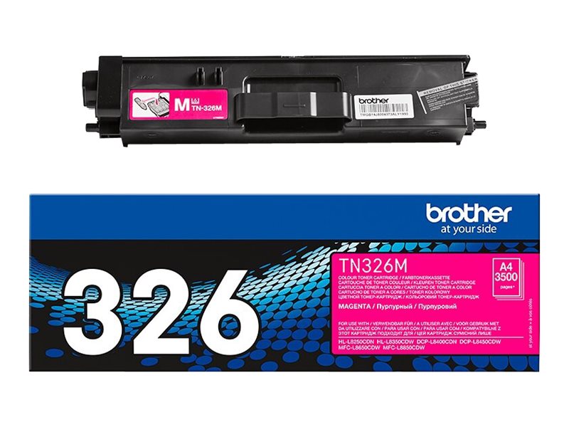 Brother TN326M - Magenta - original - Tonerpatronefür Brother DCP-L8400CDN - DCP-L8450CDW - MFC-L8650CDW