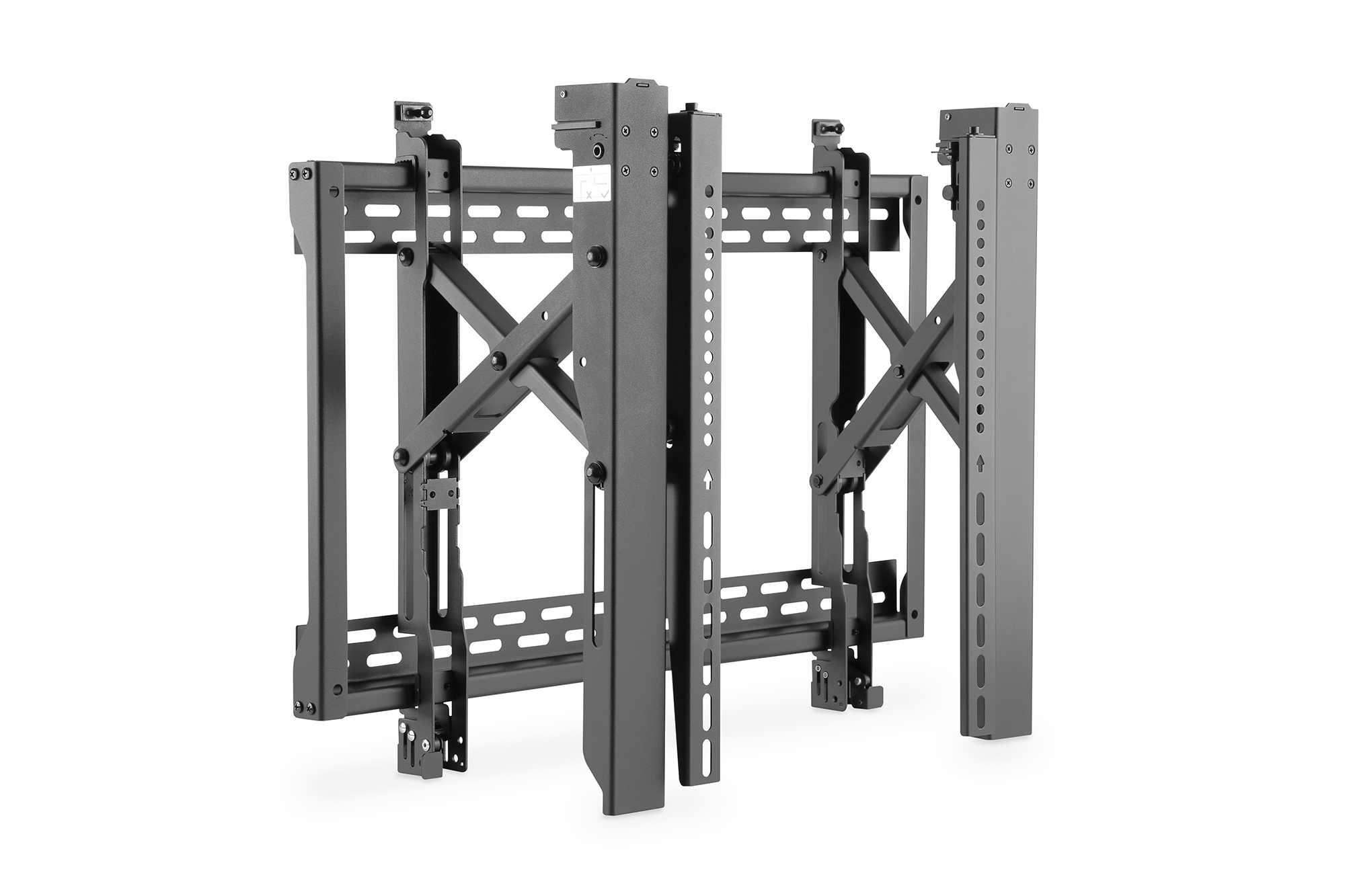 DIGITUS Pop-Out Video Wall Monitorhalterung, 45-70"Pop-out Video-Wandhalterung 45-70" Bildschirmgröße,70 kg max,Anti-Diebstahlloc