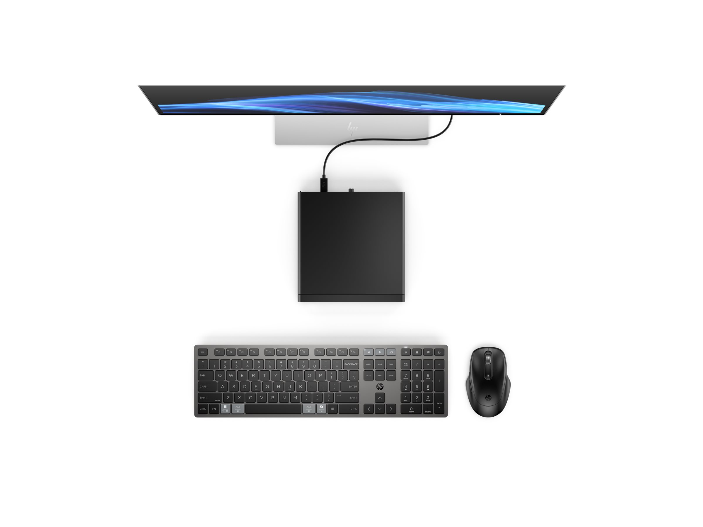 HP EliteDesk 8 G1a - Mini - Ryzen 3 210 / 3 GHzRAM 16 GB - SSD 512 GB - NVMe - Radeon 740M - Wi-Fi 6 - Bluetooth - 1GbE - WLAN: 802.11a/b/g/n/ac/ax - Bluetooth 5.4 - Win 11 Pro - Monitor: keiner - tie
