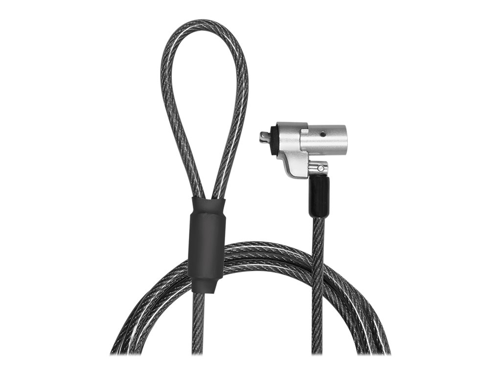 LogiLink Noble Lock - SicherheitskabelschlossDark Smoke - 2 m