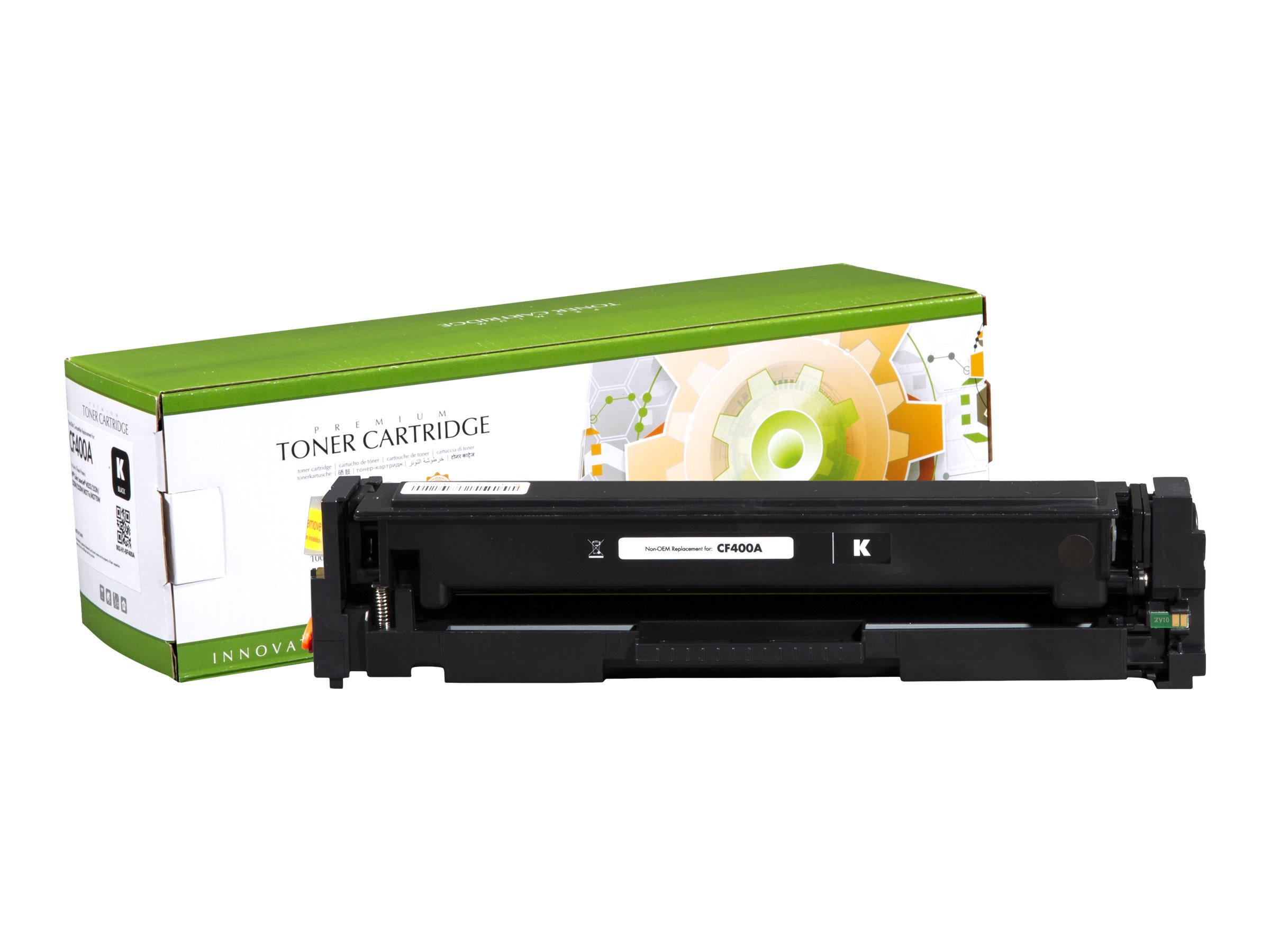 Static Control Schwarz - kompatibel - Tonerpatrone (Alternative zu: HP CF400A)für HP Color LaserJet Pro M252dn - M252dw - M252n - MFP M277c6 - MFP M277dw - MFP M277n