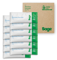 Sage Appliances Sage SCC102NEU0ZEU1, Kaffeemaschine, Puder, 25 g, 12 Stück(e), 370 g, 22 mmSage Reinigungspulver Machine Descaler 12 StückPackungsgrösse: 12 Stück - Eigenschaft: Pulver - Einsatzgebiet