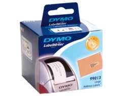 Dymo LabelWriter - Kunststoff - permanenter Klebstoff - durchsichtig - 36 x 89 mm 260 Etikett(en) (1 Rolle(n)x 260 Adressetiketten - für DYMO LabelWriter 310 - 315 - 320 - 330 - 400 - 450 - 4XL - SE45