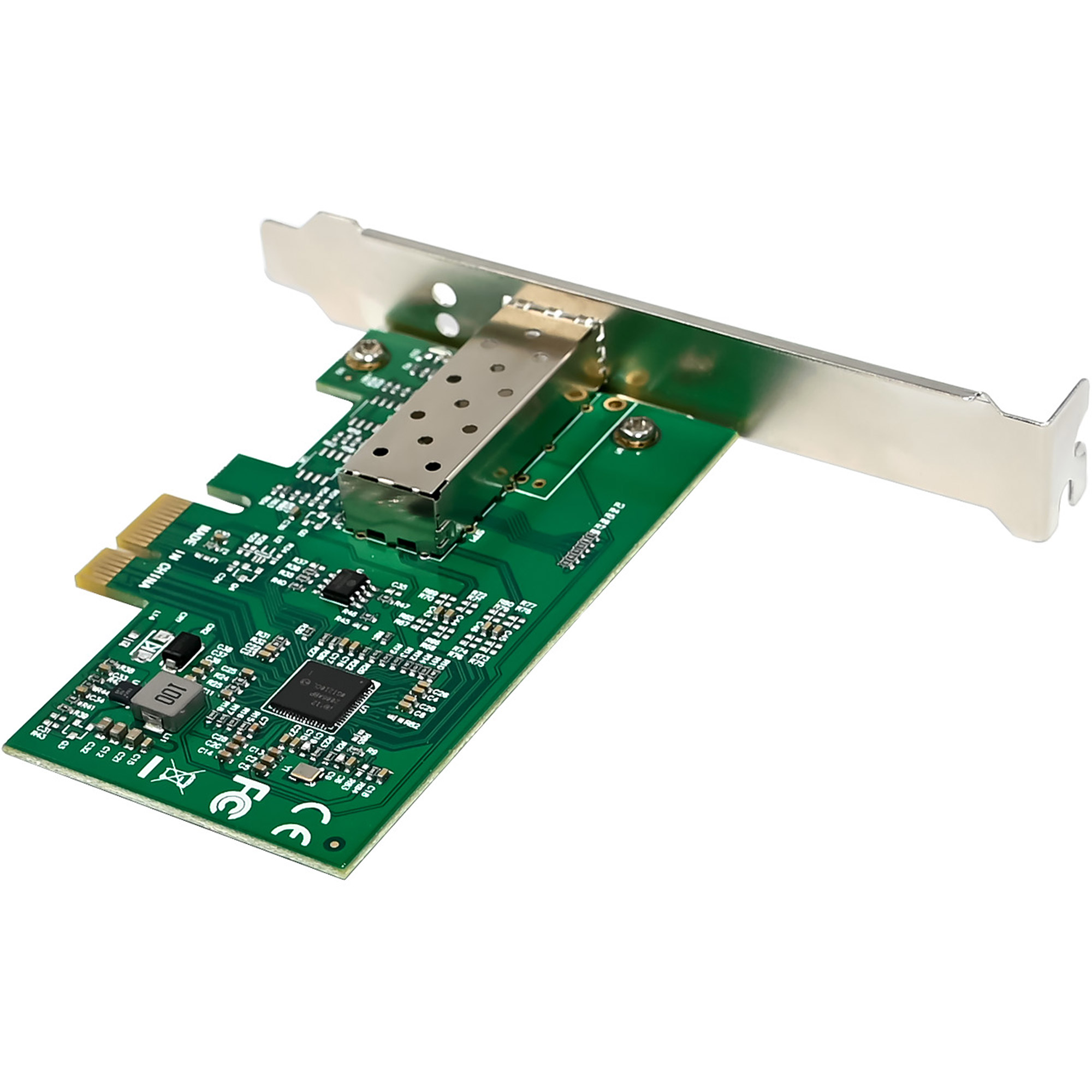 InLine Gigabit Netzwerkkarte - 1x SFP Fiber 1Gb/s - PCIe x1 - inkl. LP SlotblechGigabit Netzwerkkarte - 1x SFP Fiber 1Gb/s - PCIe x1 - inkl. LP Slotblech
