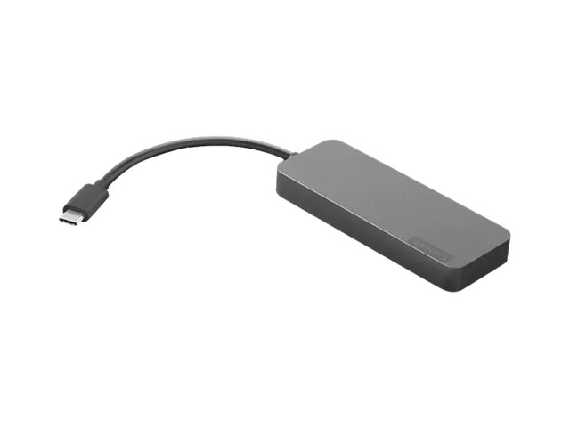 Lenovo USB-C to 4 Port USB-A Hub - Hub - 4 xSuperSpeed USB 3.0 + 1 x USB-C - Desktop