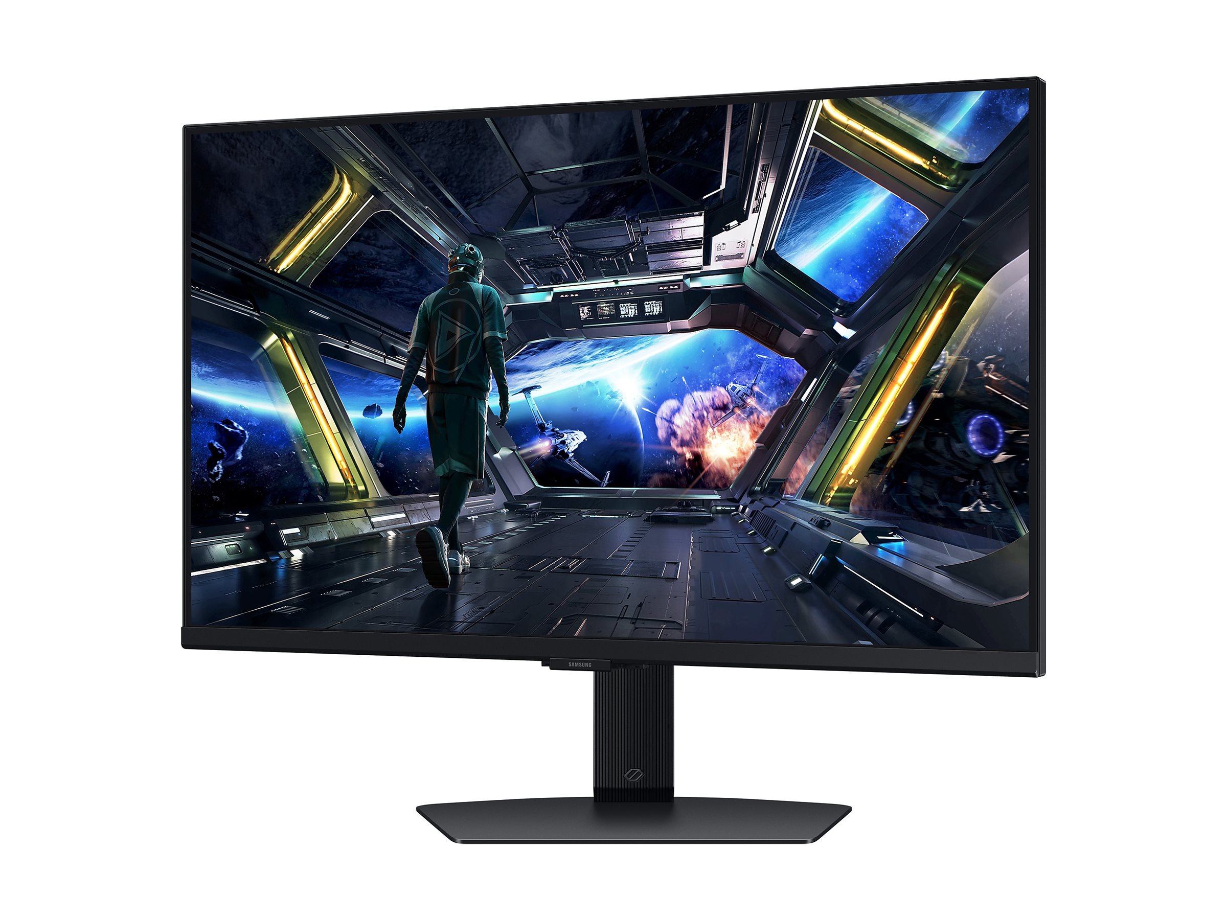 Samsung Odyssey G7 S27DG702EU - G70D Series - LED-Monitor - Smart - Gaming - 68 cm (27")3840 x 2160 4K UHD (2160p) @ 144 Hz - Fast IPS - 350 cd/m² - 1000:1 - DisplayHDR 400 - 1 ms - 2xHDMI - DisplayPo
