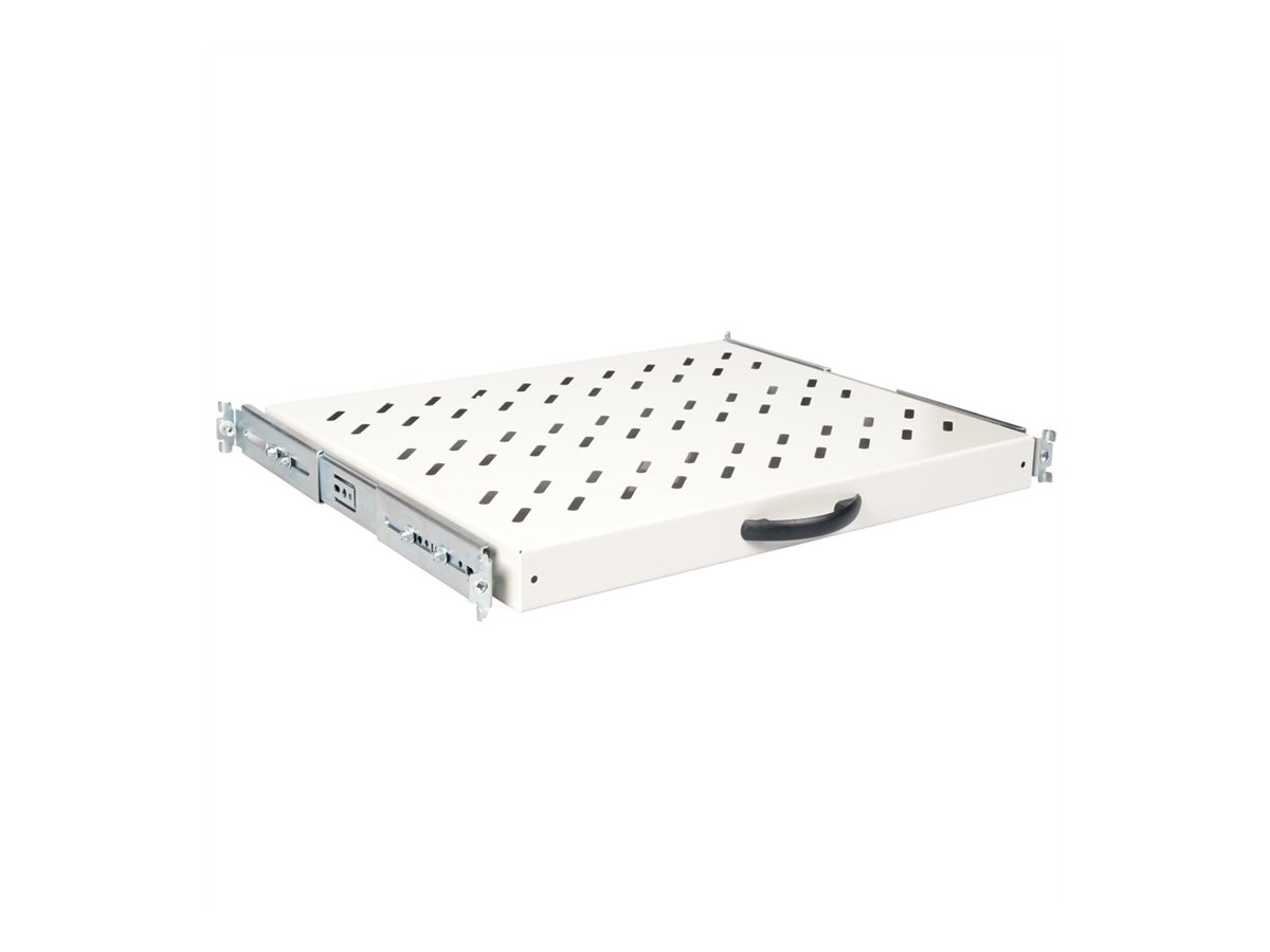 ROLINE Rack-Schieberegal - 350 mm tief, Tragfähigkeit 25 kg - RAL 7035, Hellgrau - 1U - 48.3 cm (19")für P/N: 26.21.0068 - 26.21.0083 - 26.21.0085 - 26.21.0087 - 26.21.0089 - 26.21.0091 - 26.21.0092