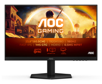 AOC G4 24G42E, 60,5 cm (23.8"), 1920 x 1080 Pixel, Full HD, LCD, 1 ms, SchwarzScreen size (inch) 23.8 - Panel resolution 1920x1080 - Max Refresh rate 180 Hz - Response time MPRT 0.5 ms - Panel type Fa