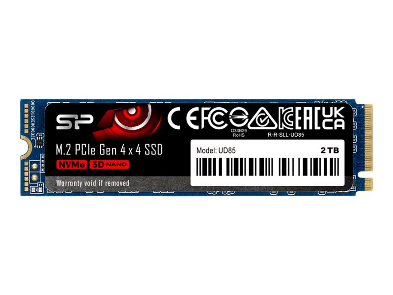Silicon Power UD85 - SSD - 1 TB - intern - M.2 2280 - PCIe 4.0 x4 (NVMe)Silicon Power