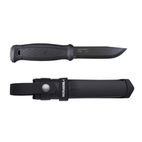 Morakniv Garberg, Eins/Eine(r), Jagdmesser, Absetzpunkt, Karbonstahl, Polyamid, SchwarzBlackBlade with Multi-Mount - Carbon Steel