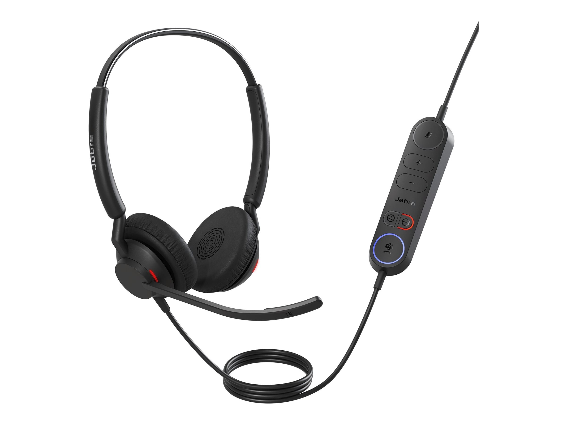 Jabra Engage 40 Stereo - Headset - On-Ear - kabelgebundenUSB-A - Geräuschisolierung - Optimiert für Microsoft Teams