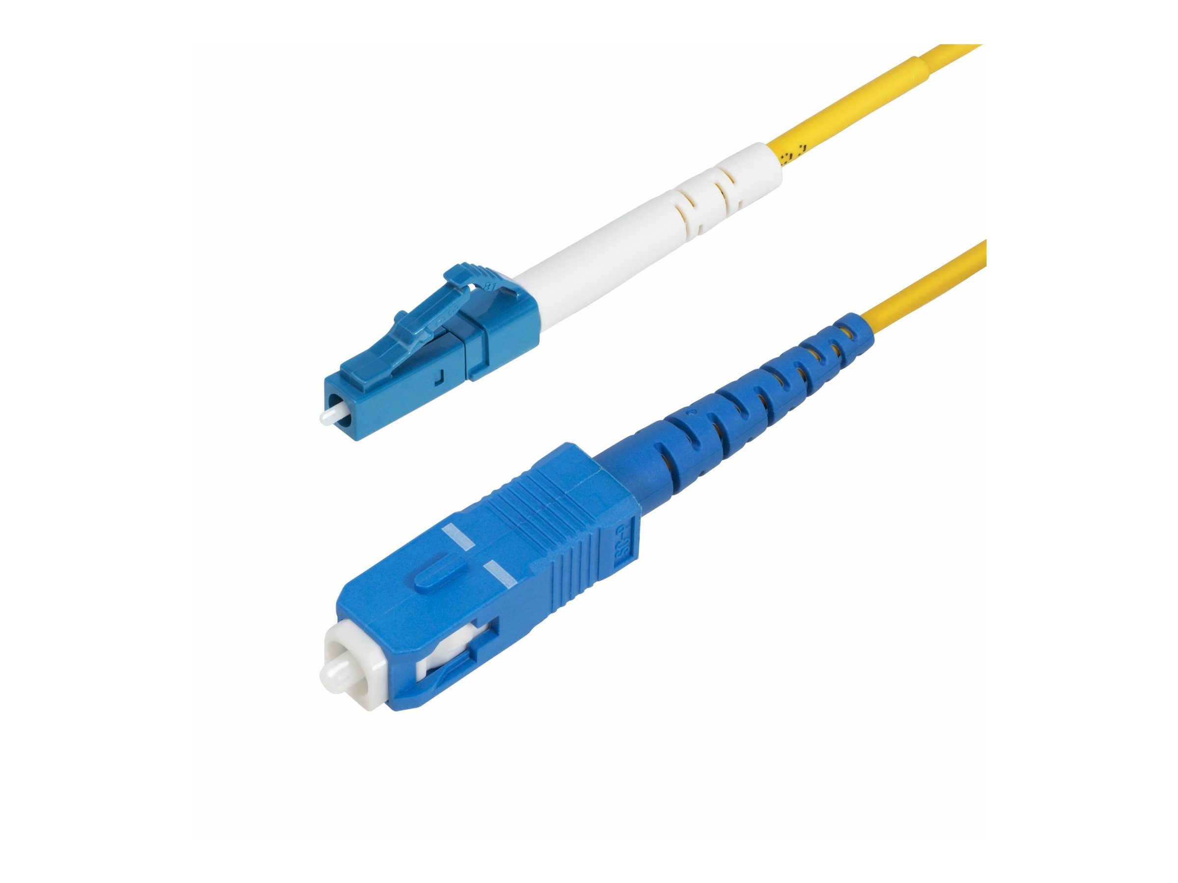 StarTech.com 3 Meter LWL Patchkabel LC SC (UPC)Singlemode OS2 - LSZH - Patch-Kabel - LC/UPC Einzelmodus (M) zu SC/UPC Einzelmodus (M) - 3 m - 3 m - 2 mm - Glasfaser - Simplex - 9/125 Mikrometer - OS1/