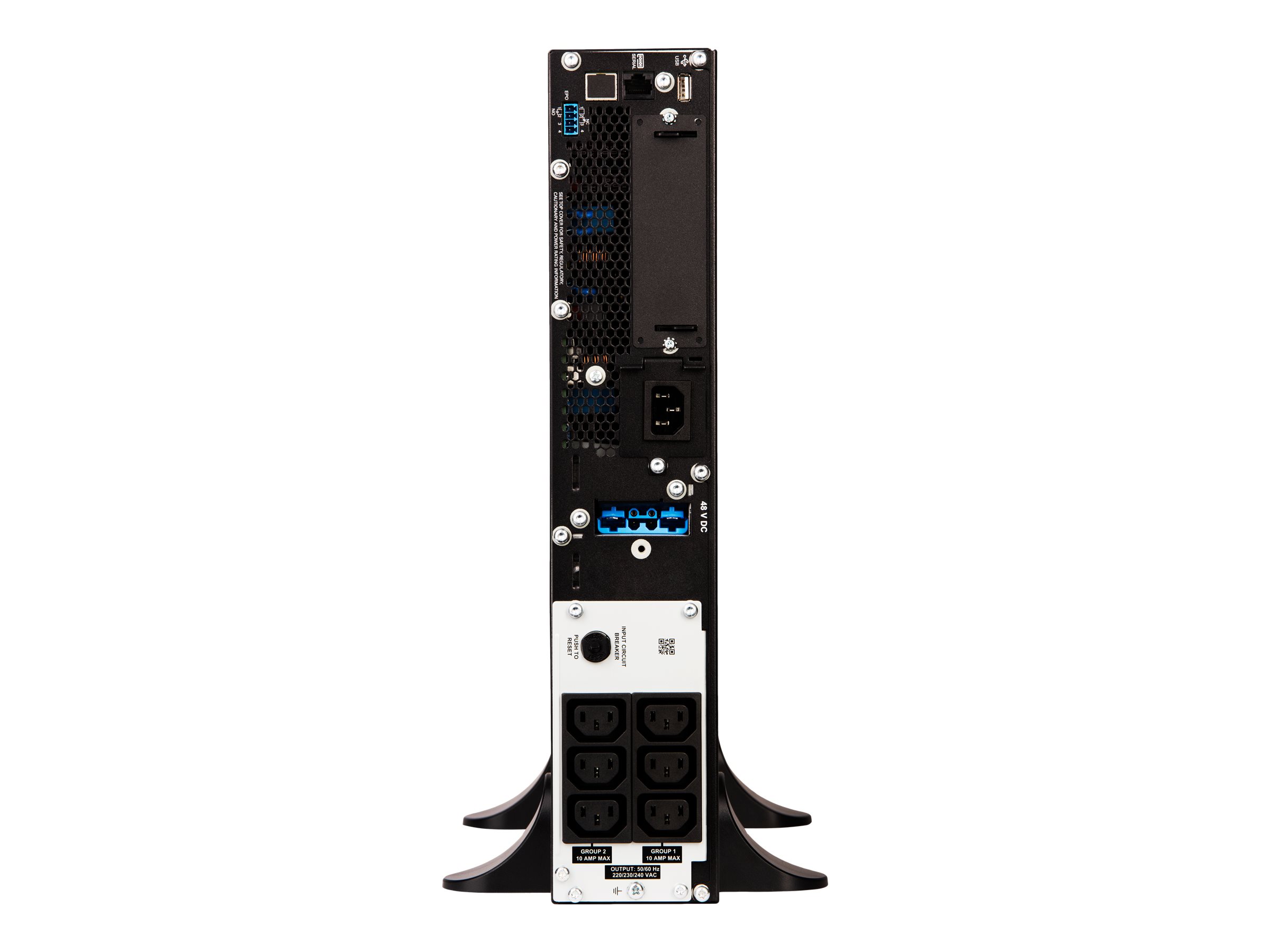 APC Smart-UPS SRT 1000VA - USV (in Rack montierbar/extern)Wechselstrom 230 V - 1000 Watt - 1000 VA - RS-232 - USB - Ausgangsanschlüsse: 6 - PFC - Schwarz