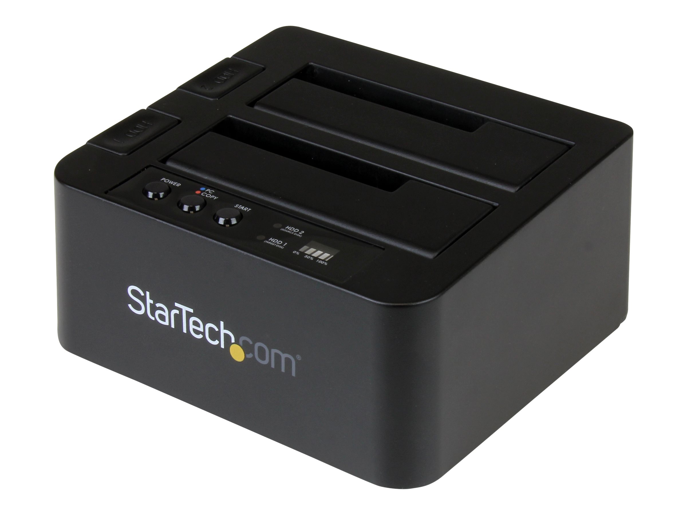StarTech.com StarTech Selbständiger Festplatten-Kopierer, USB HDD Duplikator/Dock - Festplattenduplikator - 2 Schächte (SATA-300)für P/N: TBLT3MM1MA - TBLT3MM2M - TBLT3MM2MA