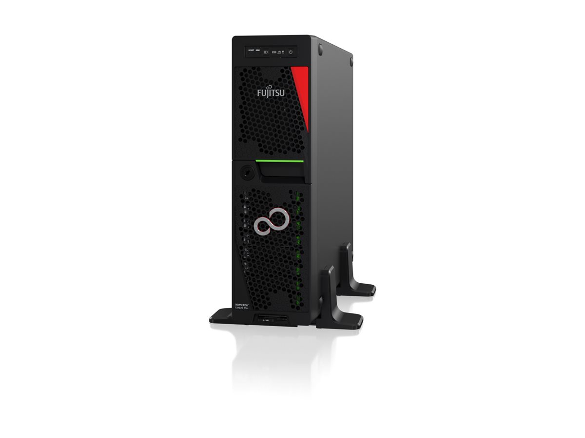 Fsas Technologies Fujitsu PRIMERGY TX1320 M6 - Server - UCFF - 1 x Xeon E-2436 / 2.9 GHz - RAM 0 GB - SATA/SAS - Hot-Swap 6.4 cm (2.5")