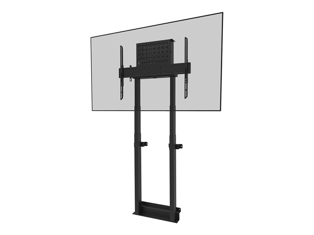 Neomounts WL55-875BL1 - Befestigungskit (Wandmontage)motorisiert - für Flachbildschirm - verriegelbar - Stahl - Schwarz - Bildschirmgröße: 140-254 cm (55"-100")