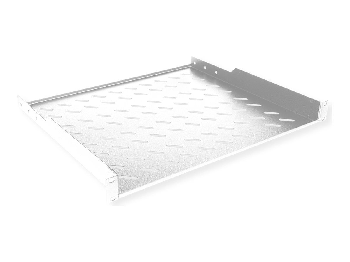 ROLINE Rack - Regal - 400 mm tief, Tragfähigkeit 15 kg - RAL 7035, Hellgrau - 1U - 48.3 cm (19")für P/N: 26.21.0014 - 26.21.0083 - 26.21.0085 - 26.21.0087 - 26.21.0089 - 26.21.0091 - 26.21.0092