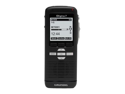 Grundig Digta 7 - Voicerecorder - 2 GB - Schwarz