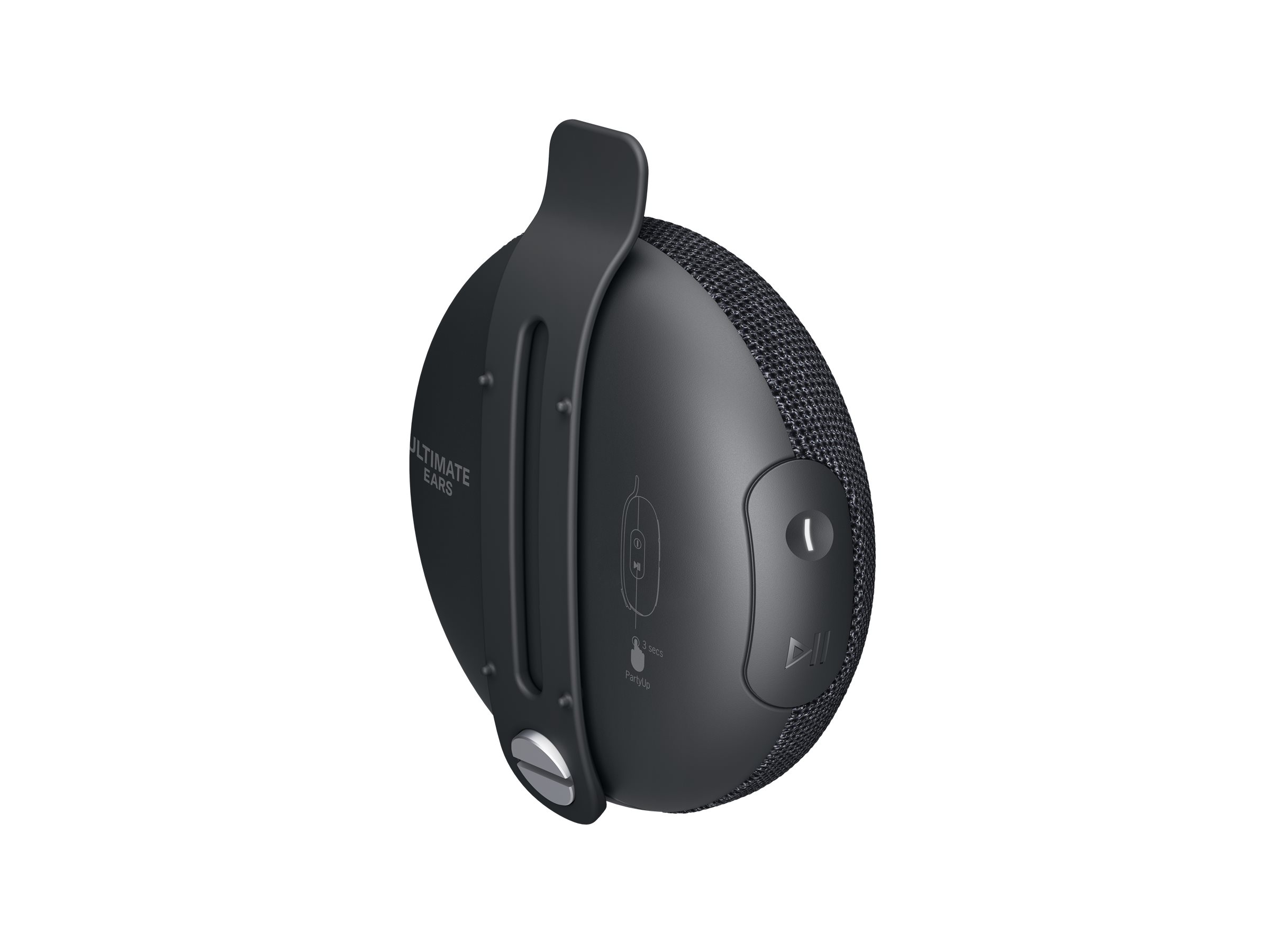 Logitech MINIROLL - Lautsprecher - tragbarkabellos - Bluetooth - 7.5 Watt - Gentle Black