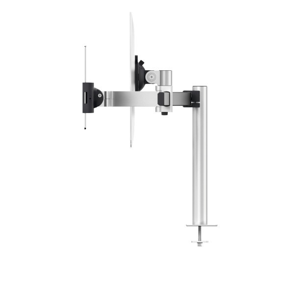 Durable 508823, Klemme, 8 kg, 53,3 cm (21"), 86,4 cm (34"), 100 x 100 mm, SilberMonitor Halterung PRO für 1 Monitor und 1 Tablet - Tischdurchführung
