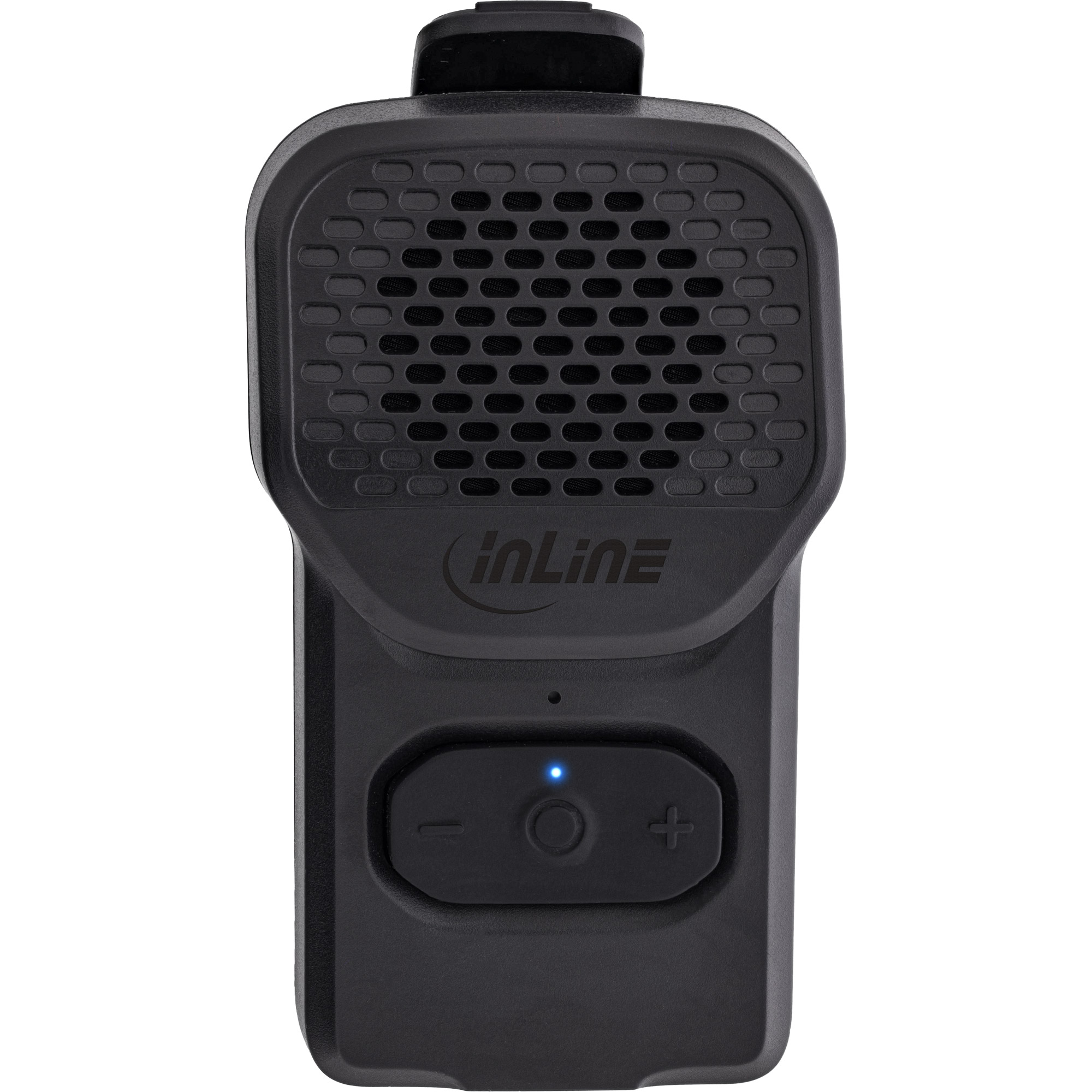 InLine ClipTone - tragbarer Bluetooth Lautsprecher - Clip - FreisprecheinrichtungClipTone - tragbarer Bluetooth Lautsprecher - Clip - Freisprecheinrichtung