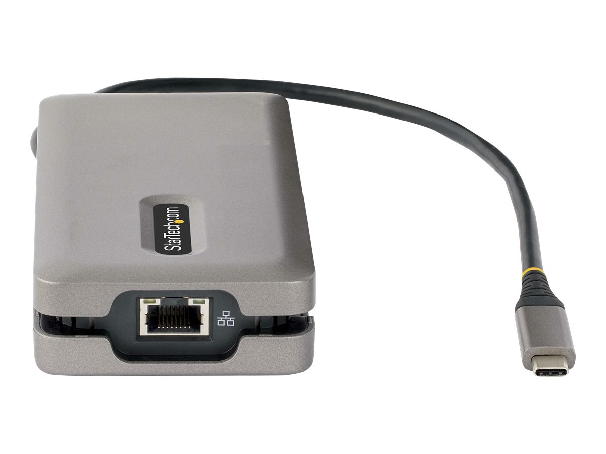 StarTech.com USB-C Multiport Adapter, VGA/4K60Hz HDMI - USBC Hub - 100W PD - Dockingstation - USB-C - VGA - HDMI - 1GbE - 16 Watt