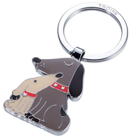 Troika Dog & Doggy, Schlüsselring, Braun, Metall, Abbildung, 76 mm, 35 mmTroika Schlüsselanhänger Dog & Doggy Dunkelbraun / HellbraunMotiv: Hund - Detailfarbe: Hellbraun - Dunkelbraun