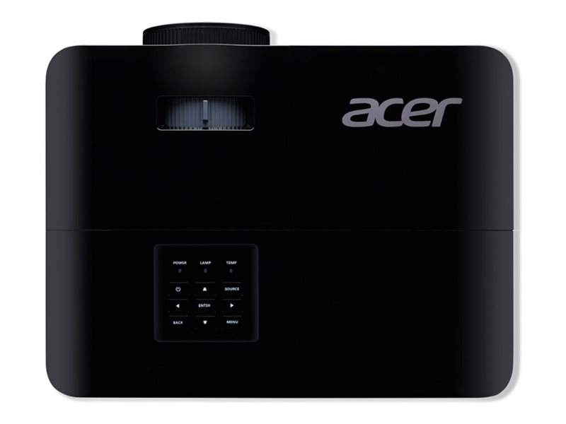 Acer X1228H - DLP-Projektor - UHP - tragbar - 3D - 4500 ANSI-Lumen - XGA (1024 x 768)4:3
