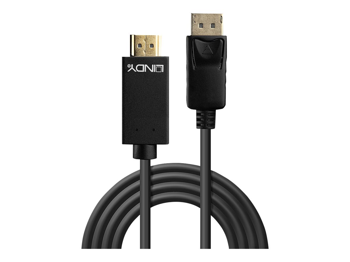 Lindy Adapterkabel - DisplayPort männlich zuHDMI männlich - 2 m