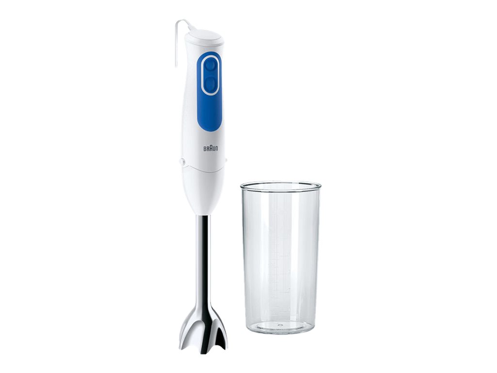 Braun Multiquick 3 MQ 3000 Smoothie+ - Handmixer750 W - Weiß/Blau