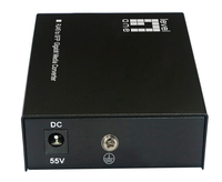 LevelOne GVT-2016 - Medienkonverter - 1GbE, 100Mb LAN (optisch)GigE (optisch) - 10Base-T - 100Base-TX - 1000Base-TX - 1000Base-FX - 100Base-FX - RJ-45 / SFP (mini-GBIC)