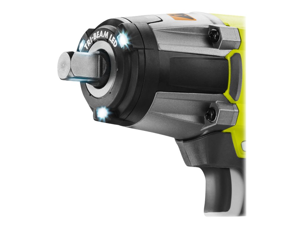 Ryobi One+ R18IW3-0 - Schlagschrauber - schnurlos3 Geschwindigkeiten - 1/4-Zoll-Sechskantnuss - 1/2-Zoll-VierkantSechskant - 400 N·m - ohne Batterie - 18 V
