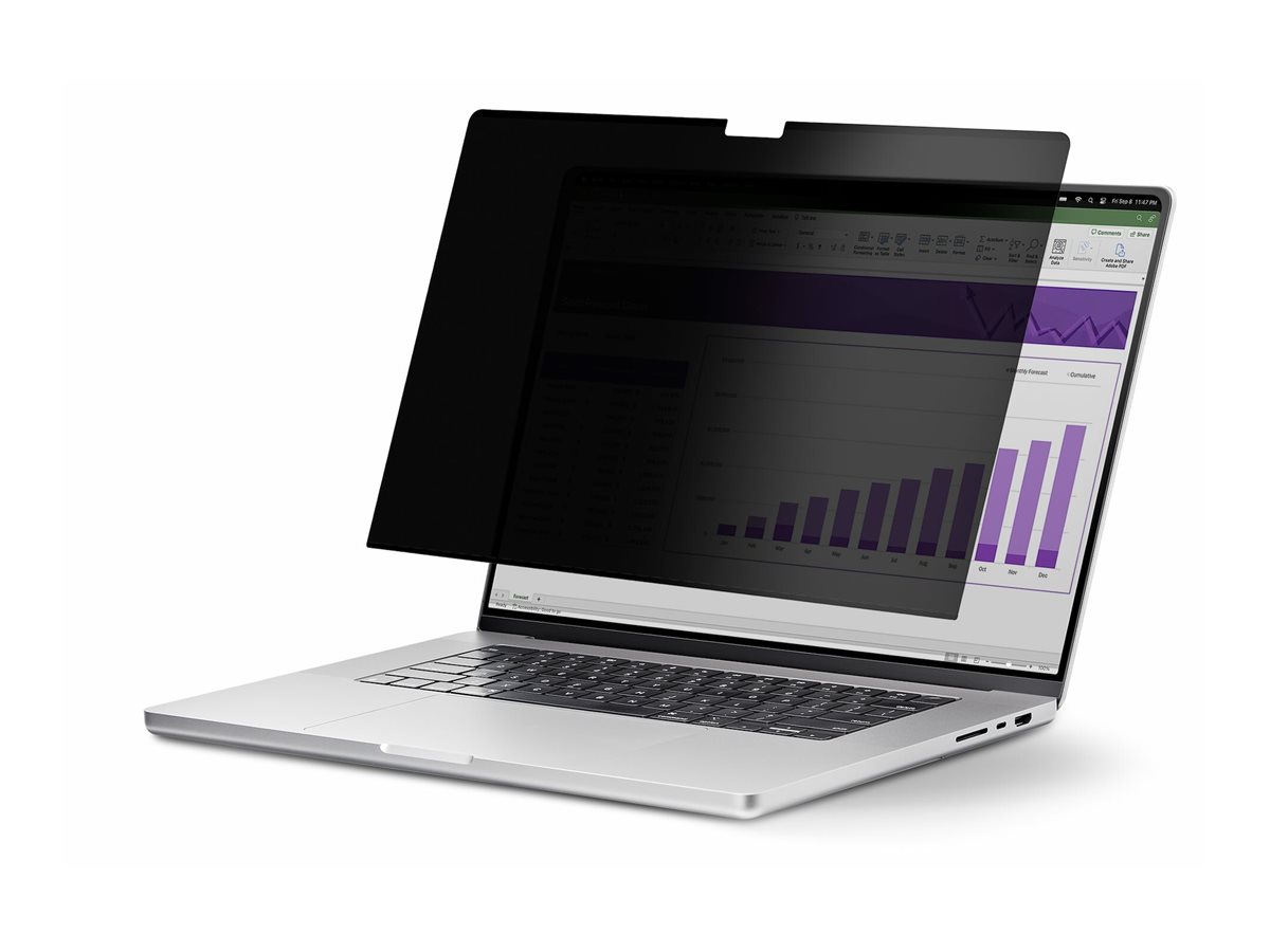 StarTech.com 15" MacBook Air 2023/24 Laptop Blickschutzfilter, Magnetisch - Blickschutzfilter für Notebook - abnehmbar - magnetisch - 38.1 cm (15")StarTech 15 Zoll MacBook Air M2 M3 M4 und M5 Magnet L