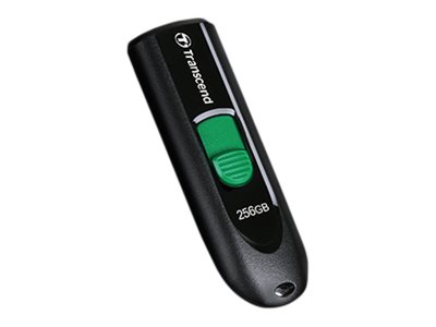 Transcend JetFlash 790C - USB-Flash-Laufwerk256 GB - USB-C 3.2 Gen 1 - Schwarz