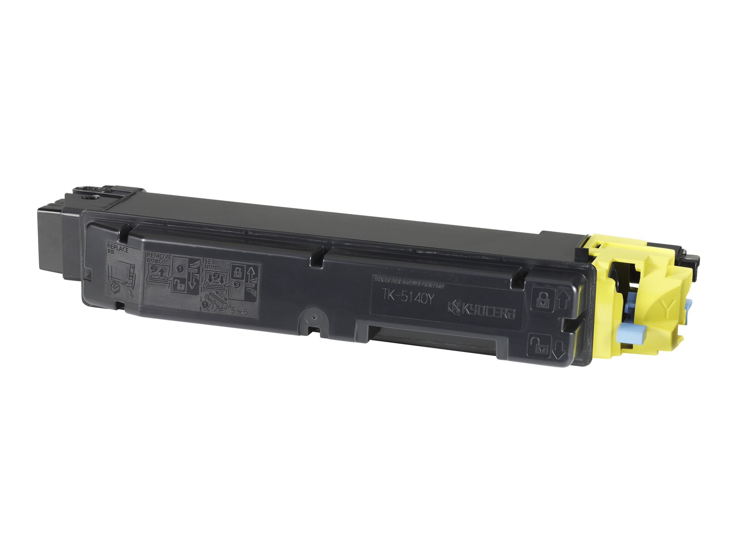 Kyocera TK 5140Y - Gelb - original - Tonersatzfür ECOSYS M6030cdn - M6030cdn/KL3 - M6530cdn - M6530cdn/KL3 - P6130cdn - P6130cdn/KL3