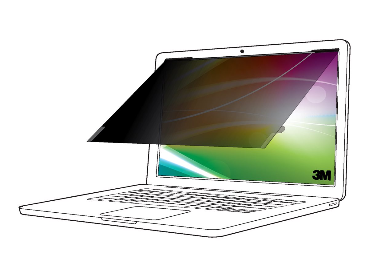 3M Blickschutzfilter für Notebook - heller Bildschirm, 16:9 - entfernbar - klebend - 33.8 cm (13.3")